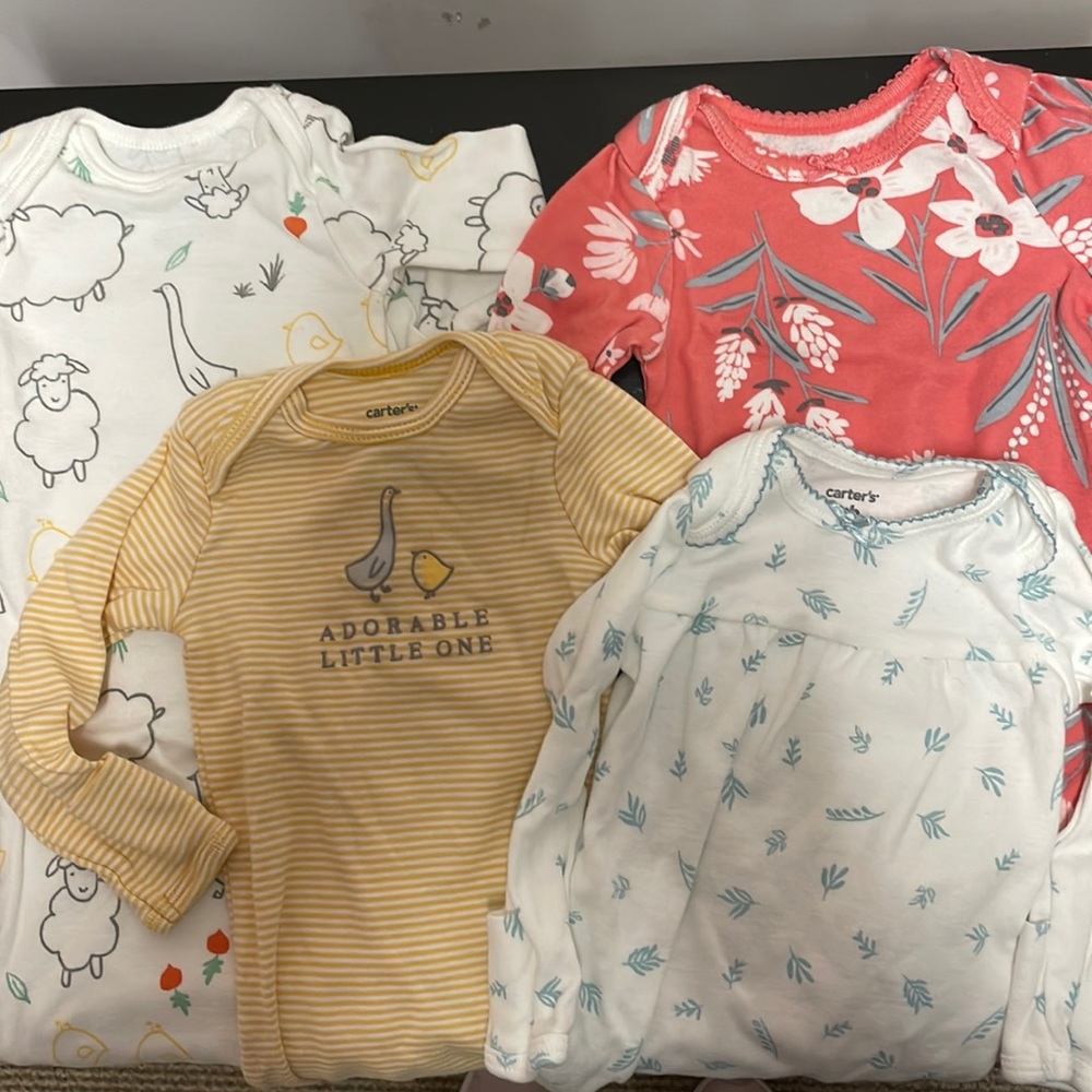Bundle of four nb nightgowns